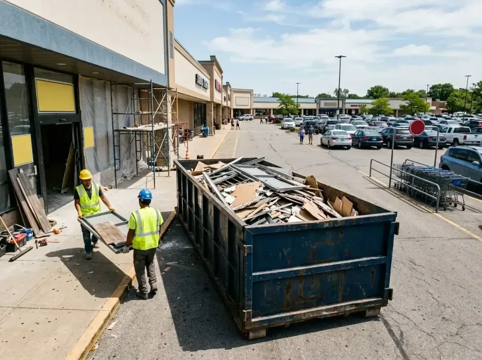 retail-store-renovation-debris-003 — frequently asked questions, Roll-off Dumpster Rentals in Cumberland, IN